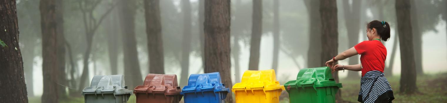 Decoratief: afval scheiden