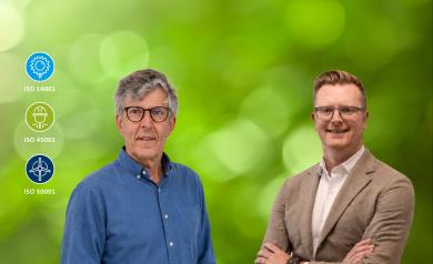 Frans Stuyt en Arjen Voortman